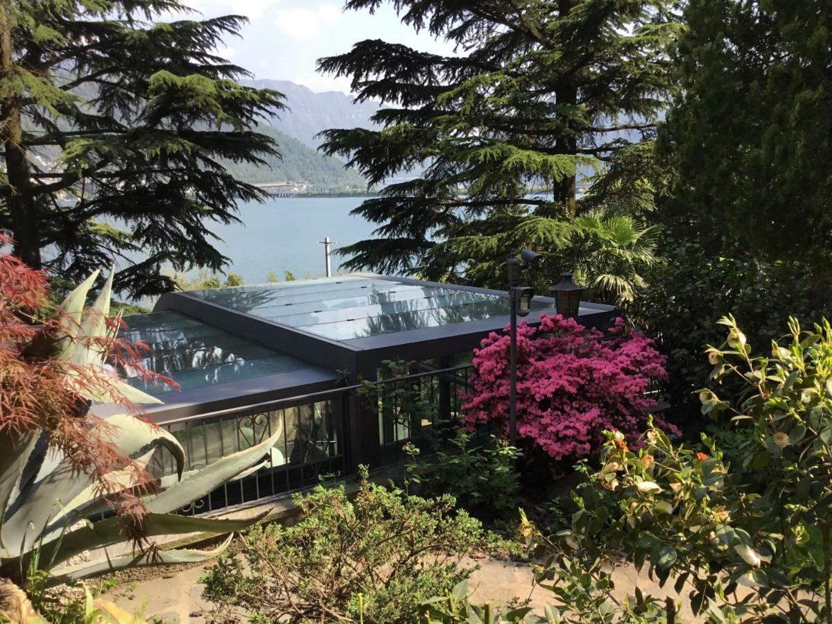 Mon Amour Appartamento In Villa Vista Lago A Lugano-Melide Ngoại thất bức ảnh